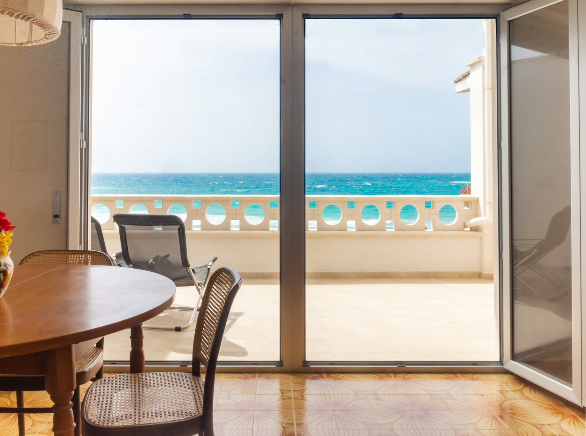 Il mare di Porto Cesareo, visto dall'Attico